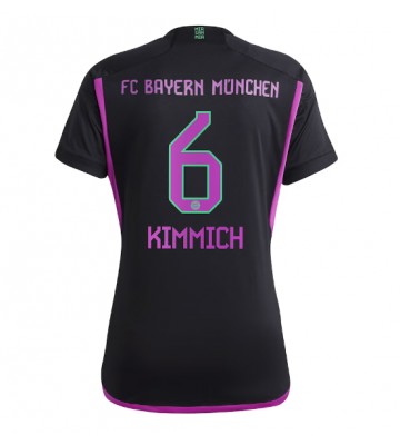 Bayern Munich Joshua Kimmich #6 Segunda Equipación Mujer 2023-24 Manga Corta